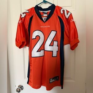 Denver Broncos vintage Reebok Champ Bailey jersey men’s size 46 (S)